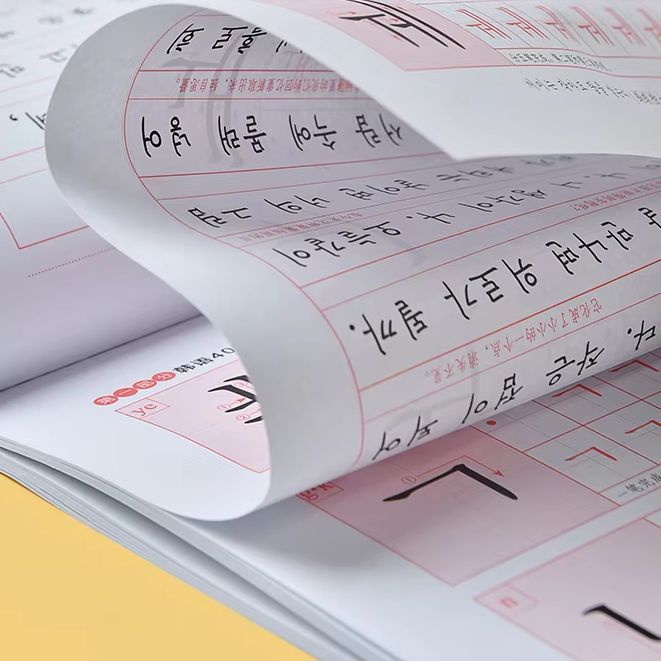 Chinese Calligraphy Practice Book - I bambini imparano coreano con libri