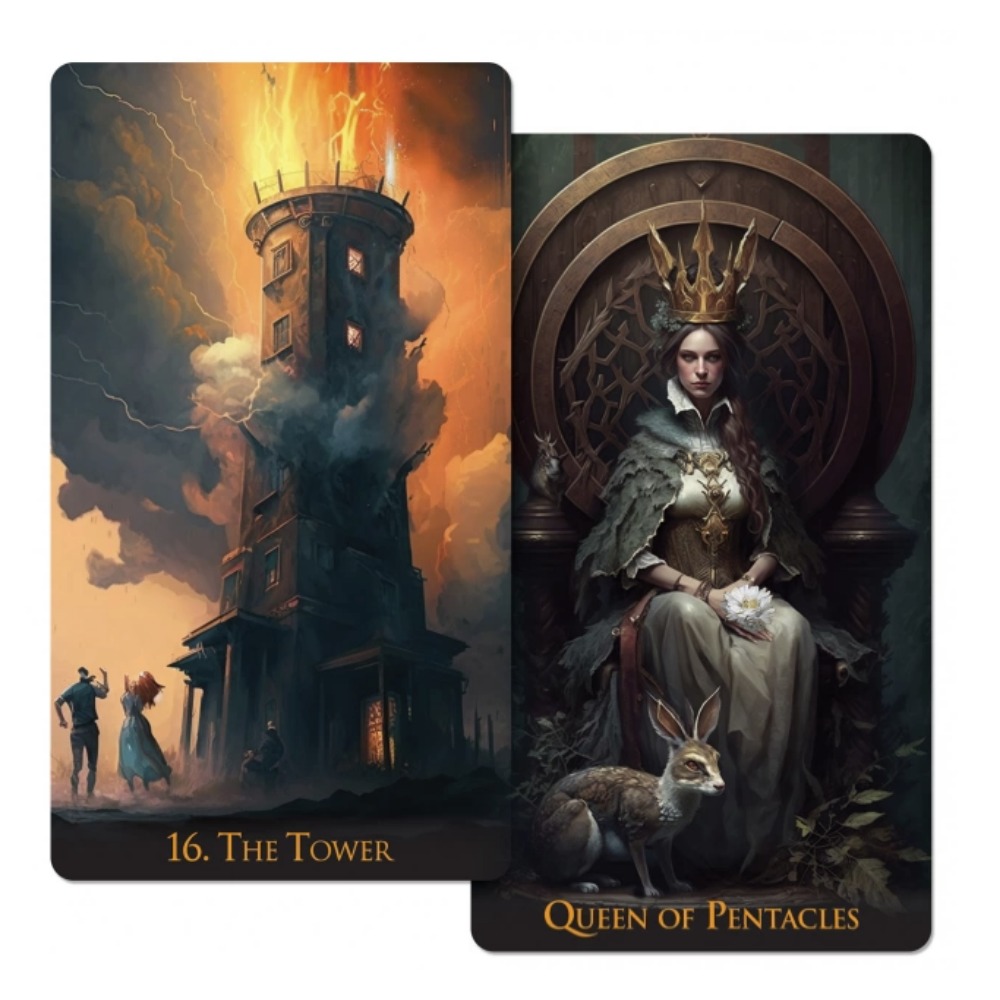 Tarot Deck With Guidebook - Mazzo di tarocchi del mondo strano