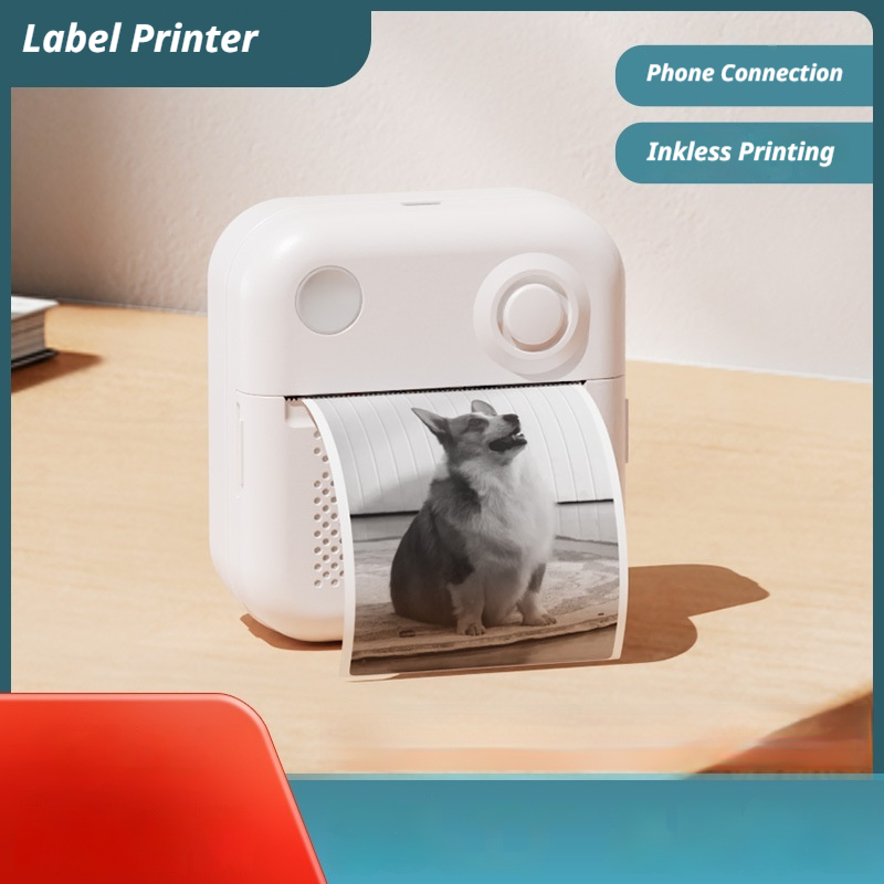 Mini Pocket Thermal Printer Paper Roll - Mini stampante termica Bluetooth tascabile per
