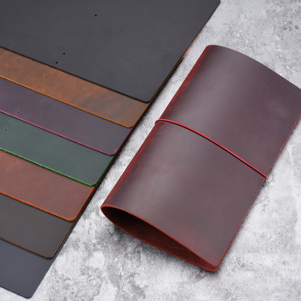 Vintage Leather Journal Notebook - Copertina per notebook fai-da-te in pelle