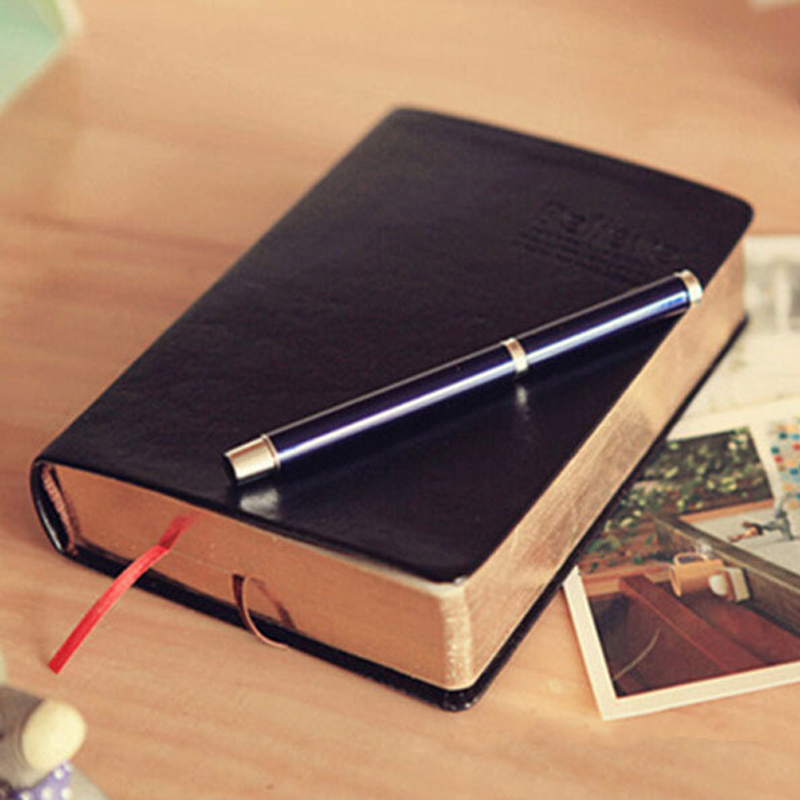 Vintage Leather Journal Notebook - Quaderno della Bibbia in pelle spessa