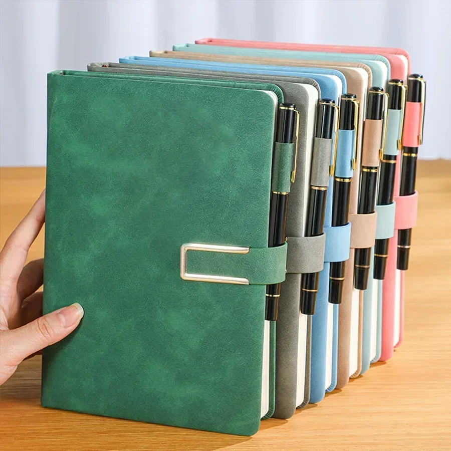 Vintage Leather Journal Notebook - 1 quaderno in pelle vintage A5
