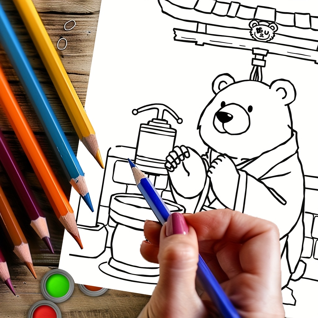 Libro da colorare da 28 pagine - Adult Coloring Book Stress Relief recensione e prezzo