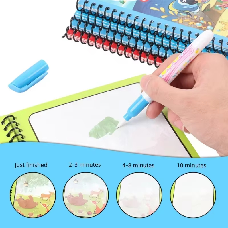 Libro Magico da Colorare con A - Reusable Water Magic Coloring Book recensione e prezzo