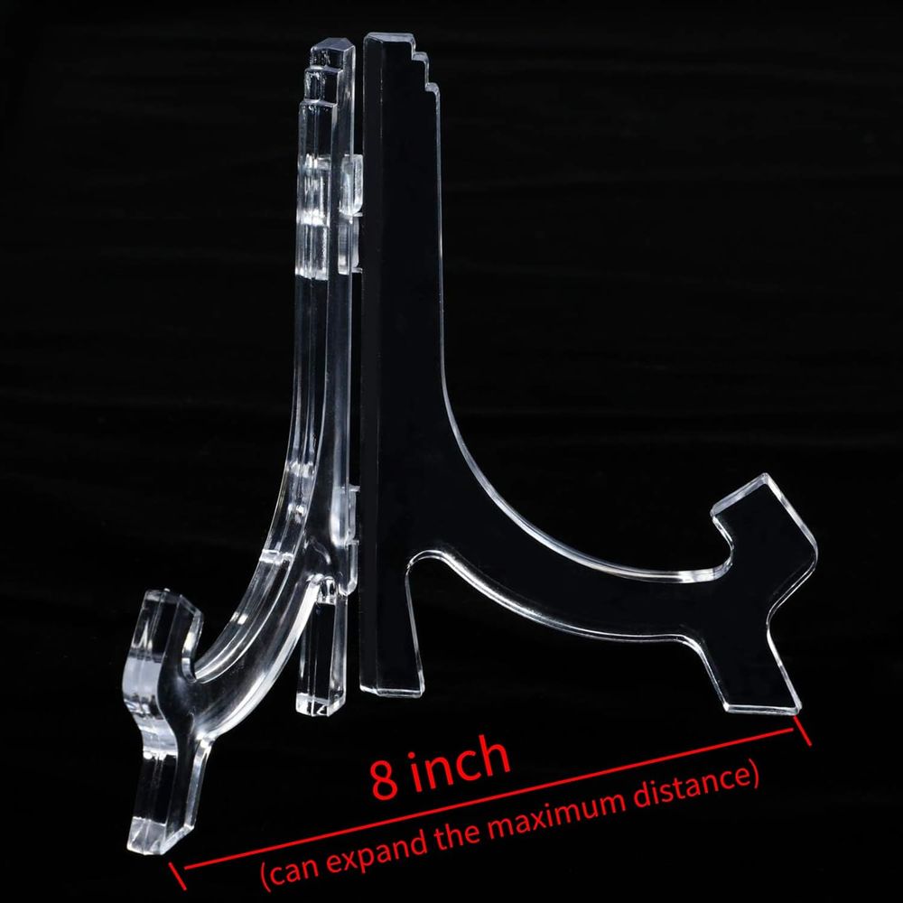 Confezione da 6 Supporti Espos - Clear Acrylic Book Stand Holder recensione e prezzo