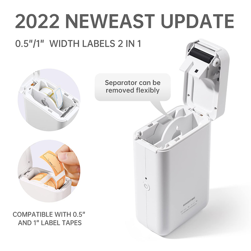 ​ ​ NiiMbot D101 Mini stampant - Mini Pocket Thermal Printer Paper Roll recensione e prezzo