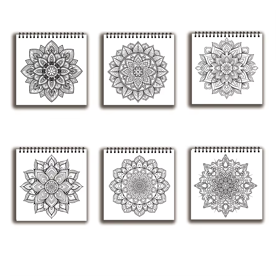 Libro da colorare - 7,87 x 7,8 - Adult Coloring Book Stress Relief recensione e prezzo