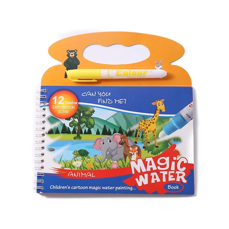 Libro di pittura ad acqua magi - Reusable Water Magic Coloring Book recensione e prezzo