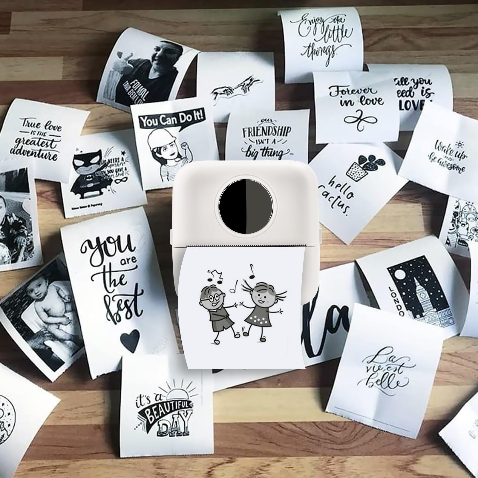 10 rotoli di carta termica per - Mini Pocket Thermal Printer Paper Roll recensione e prezzo