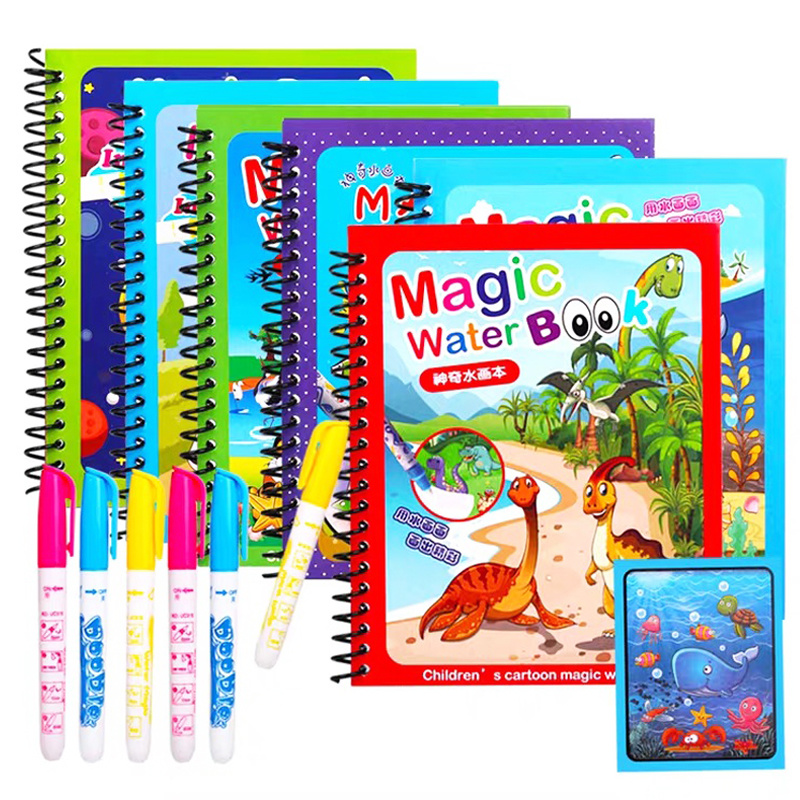 Bambini giocattoli Montessori  - Reusable Water Magic Coloring Book recensione e prezzo