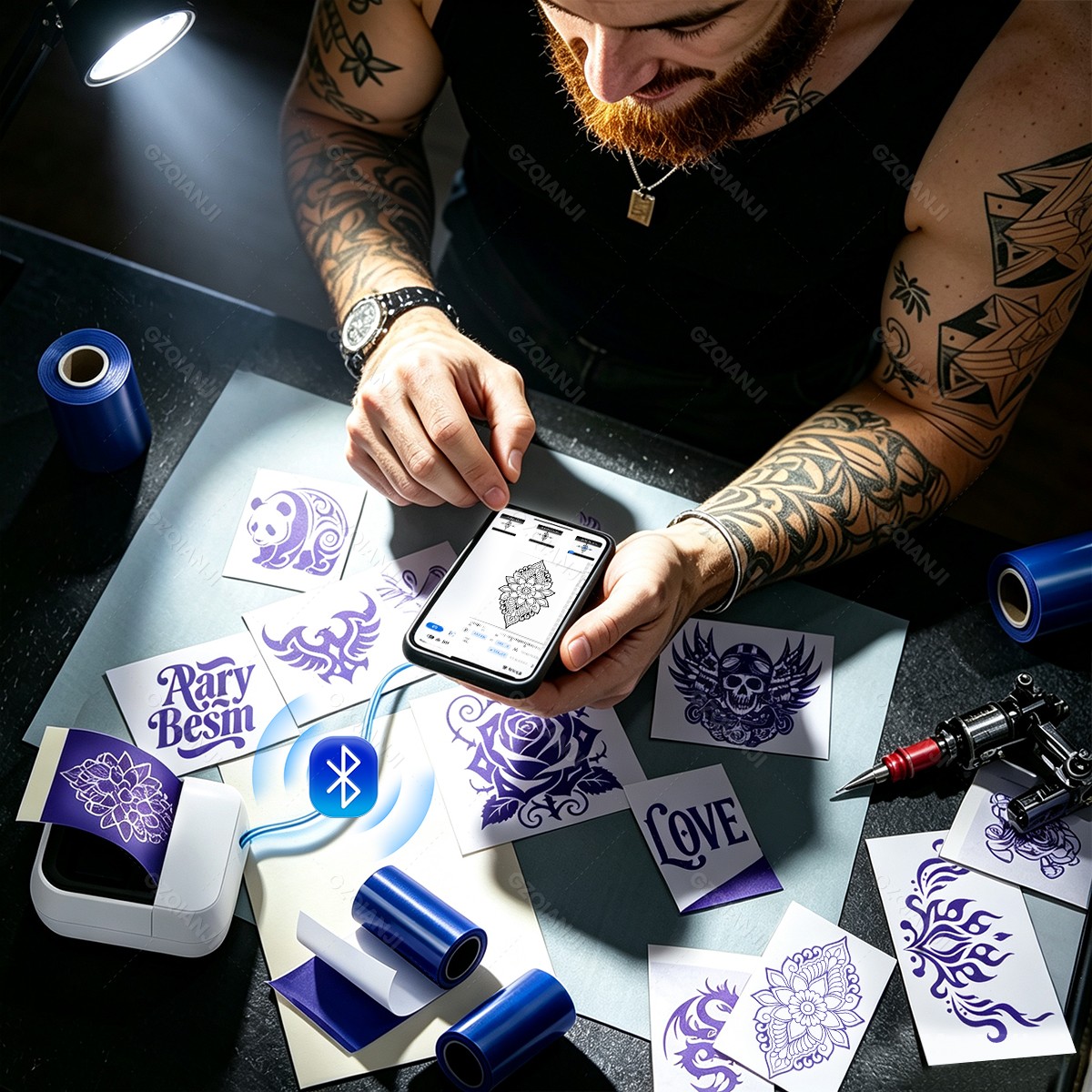 Stampante Portatile per Tatuag - Mini Pocket Thermal Printer Paper Roll recensione e prezzo