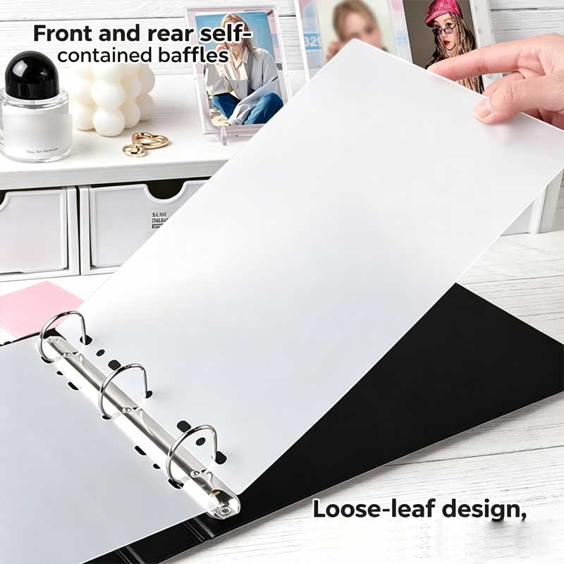 Raccoglitore A5 a 7-8 anelli l - Kpop Photo Card Binder 3 Inch recensione e prezzo