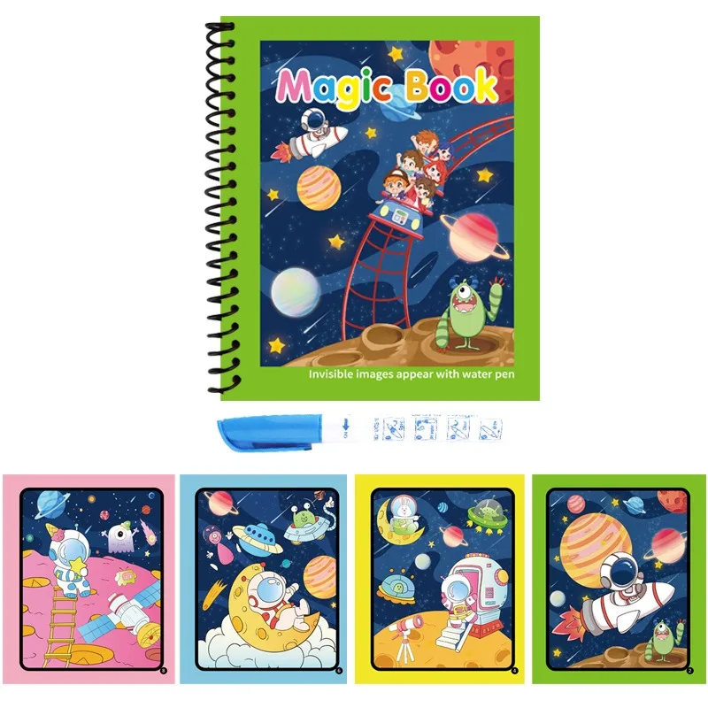 1Pc riutilizzabile libro d'acq - Reusable Water Magic Coloring Book recensione e prezzo