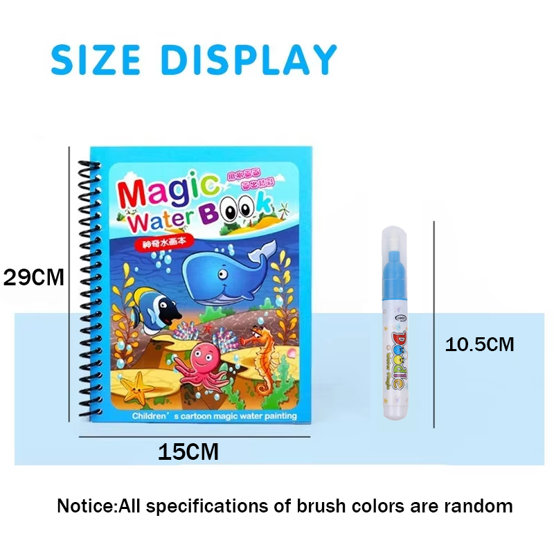 Libro da disegno magico con ac - Reusable Water Magic Coloring Book recensione e prezzo