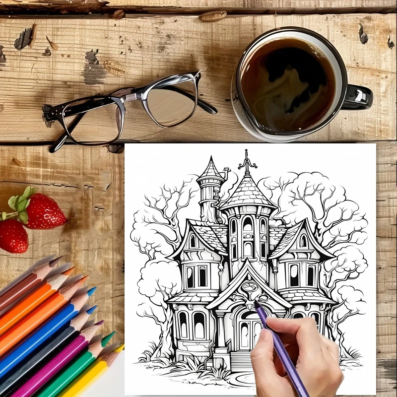 Libro da colorare per adulti a - Adult Coloring Book Stress Relief recensione e prezzo
