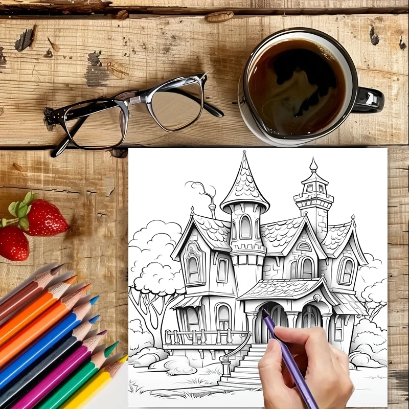 Libro da colorare per adulti a - Adult Coloring Book Stress Relief recensione e prezzo
