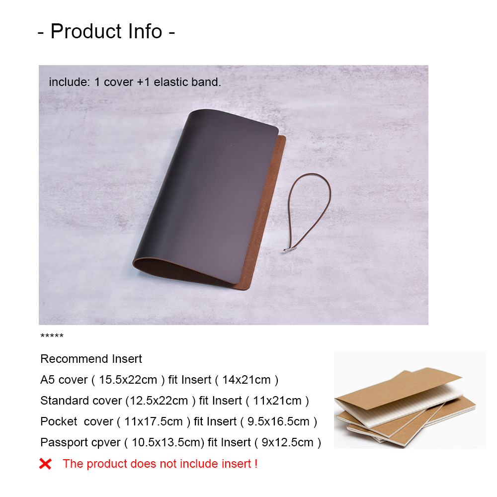 Copertina per notebook fai-da- - Vintage Leather Journal Notebook recensione e prezzo