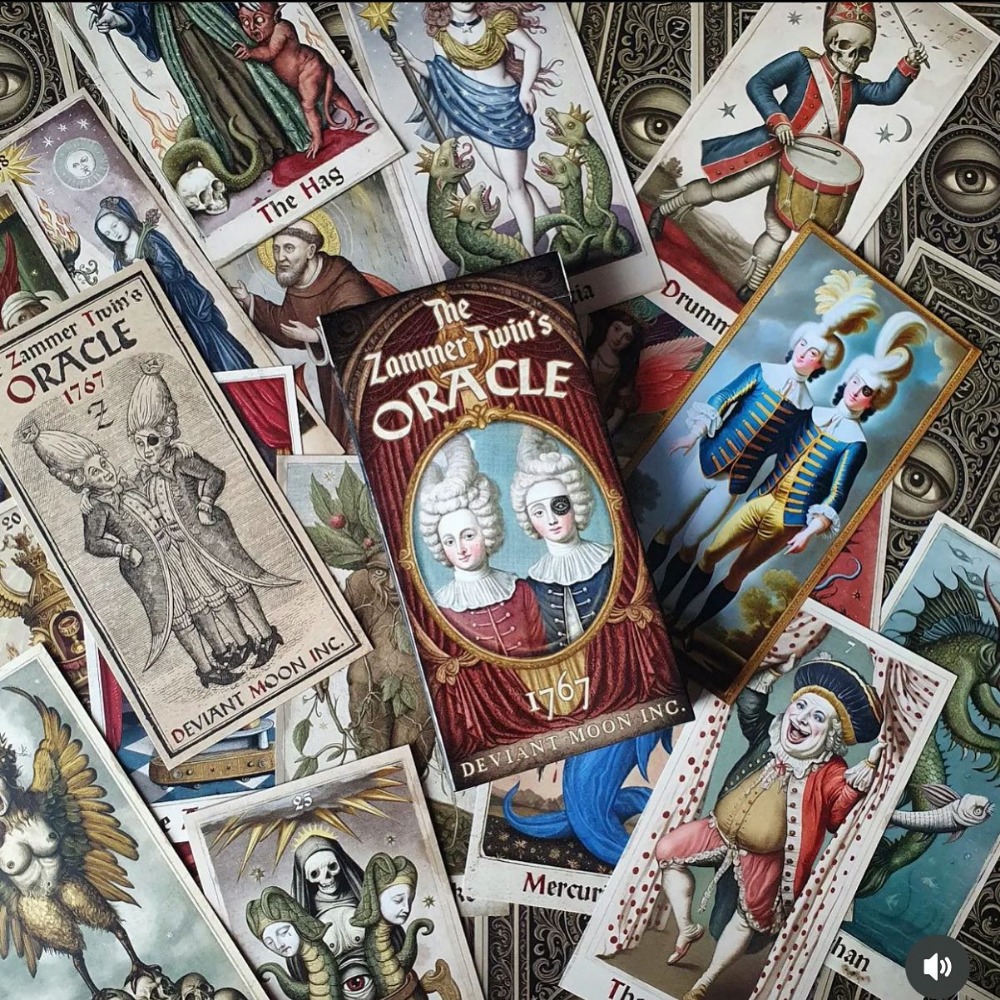 6*12 cm The Zammer Twins 1a ed - Tarot Deck With Guidebook recensione e prezzo
