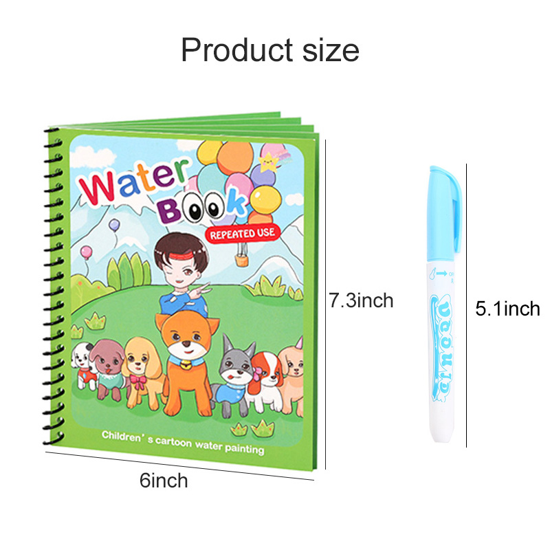 Libro Magico ad Acqua con Penn - Reusable Water Magic Coloring Book recensione e prezzo
