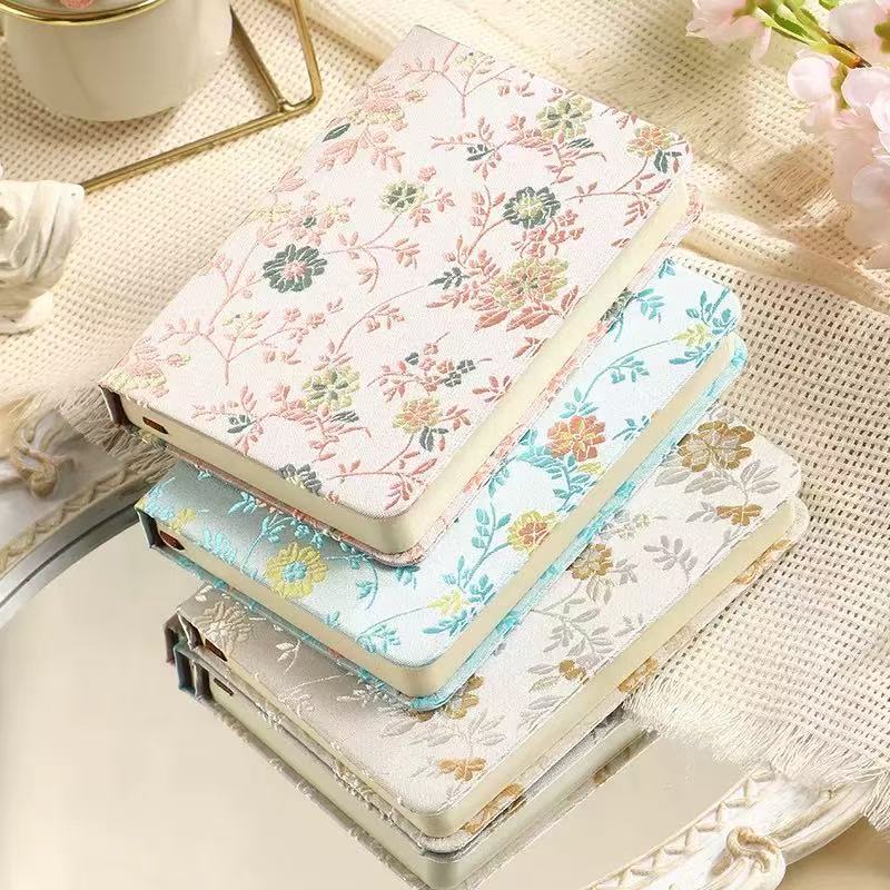 Quaderno A6 in broccato florea - Vintage Leather Journal Notebook recensione e prezzo