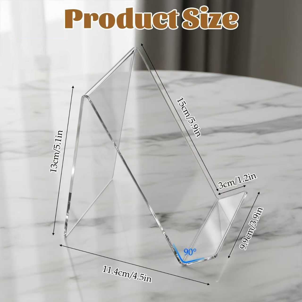 Confezione da 12 supporti per  - Clear Acrylic Book Stand Holder recensione e prezzo