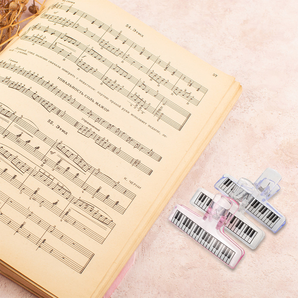 6 Clip per Leggio Musicale in  - Clear Acrylic Book Stand Holder recensione e prezzo