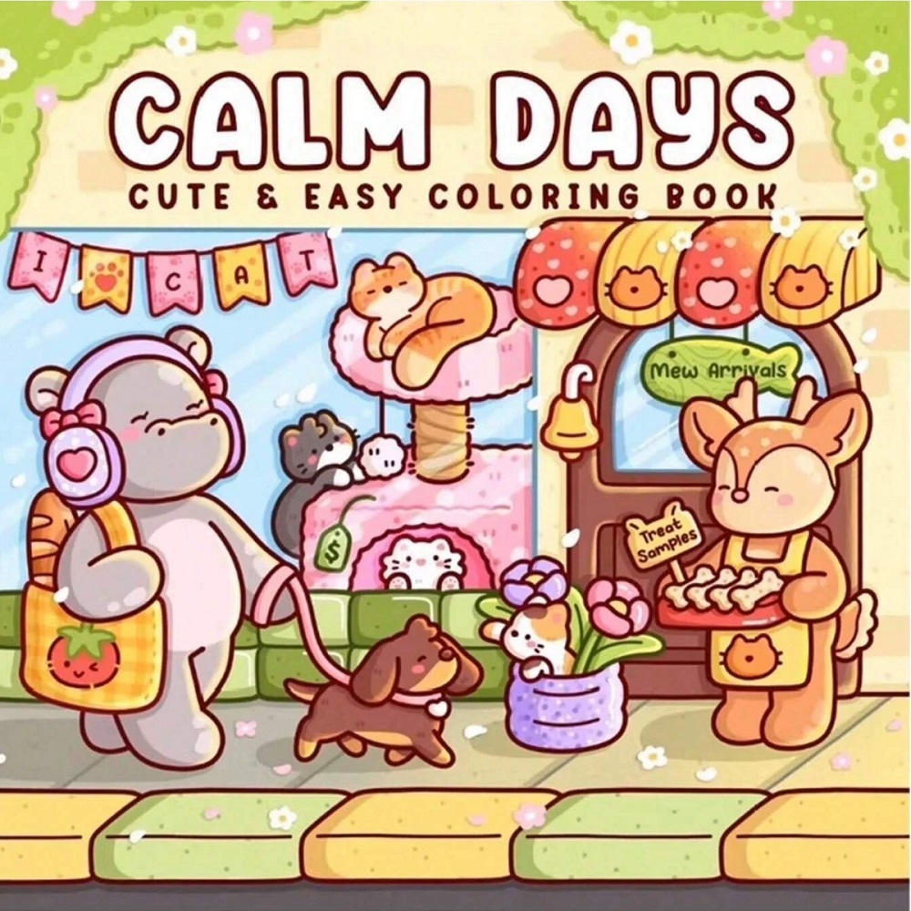 Libro da colorare antistress c - Adult Coloring Book Stress Relief recensione e prezzo