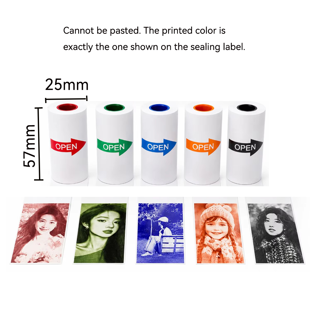 Rotolo di Carta Termica Bianca - Mini Pocket Thermal Printer Paper Roll recensione e prezzo
