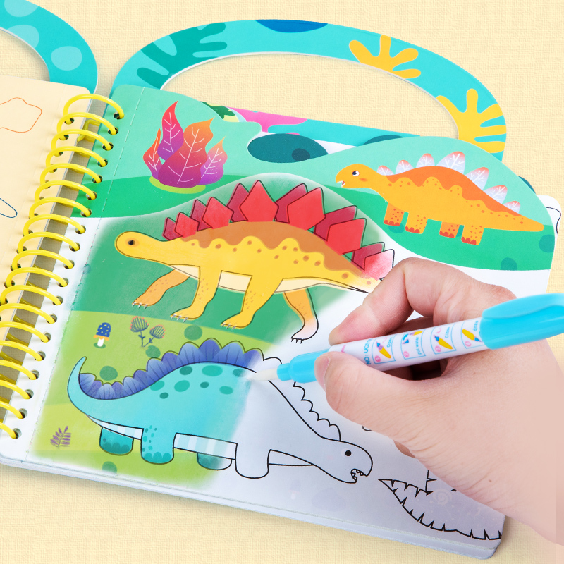 Libro da disegno ad acqua magi - Reusable Water Magic Coloring Book recensione e prezzo