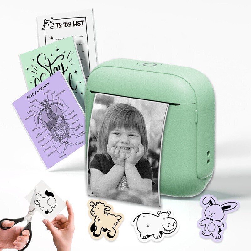 Mini stampante termica Bluetoo - Mini Pocket Thermal Printer Paper Roll recensione e prezzo