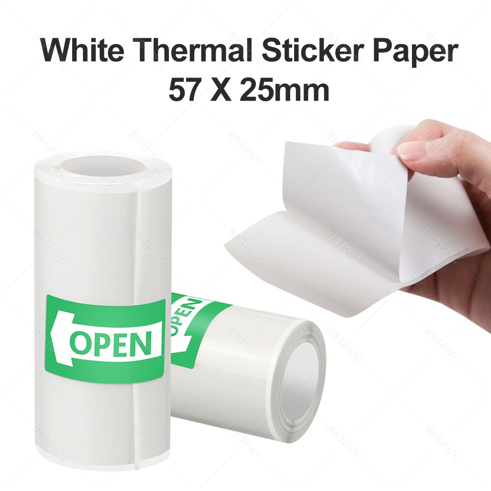Carta adesiva stampabile 3~15  - Mini Pocket Thermal Printer Paper Roll recensione e prezzo