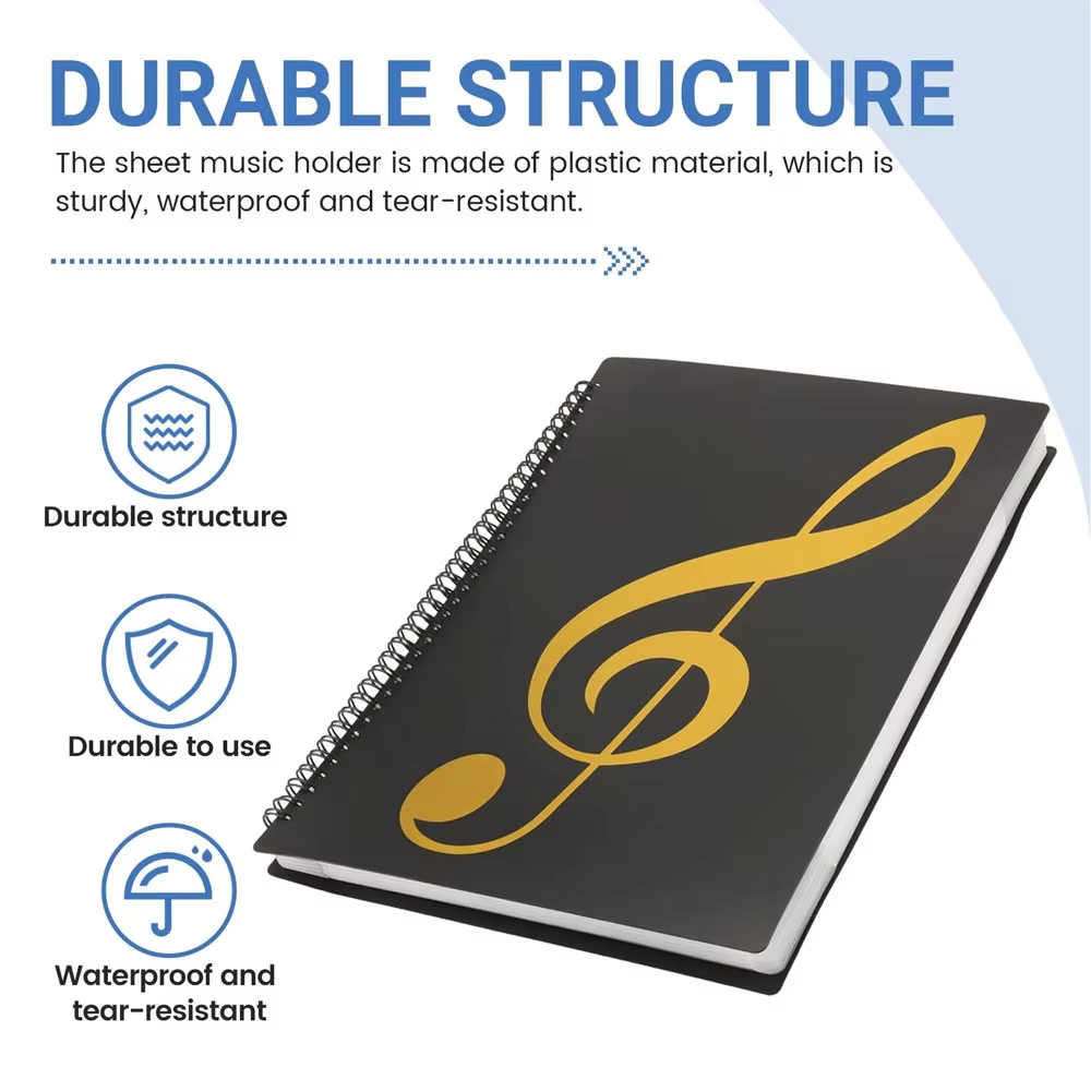 Cartella flessibile per sparti - Blank Sheet Music Notebook recensione e prezzo